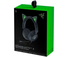 Razer Ausinės Žaidimams | Kraken Kitty V3 X | su laidu | Over-Ear | Mikrofonas | Juodas