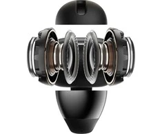 Shokz OpenDots One ausinės, Juodos spalvos