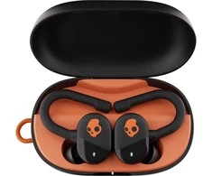 „Skullcandy Push Play Active“ belaidės ausinės, juodos/oranžinės