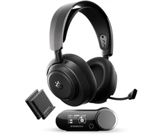 Ausinės Steelseries Arctis Nova Pro Omni pelikuulokkeet, musta