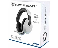 Turtle Beach Stealth 600 Gen 3 (Baltos) belaidės ausinės | PS5,PS4/PC