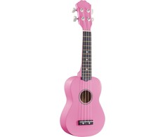 Kisai Axesmith Maika'i U150 soprano ukulele, rožinė