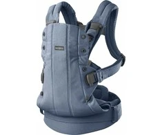 BABYBJORN nešioklė HARMONY WOVEN MELANGE, mėlynas 088033