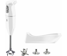 Bamix Cordless PLUS -johdoton sauvasekoitin, valkoinen