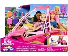 Mattel BARBIE MYSTERIES BEACH BUGGY paplūdimio automobilis (JFV68)
