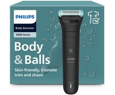 Barzdaskutė Philips 5000 serijos kūno kirpimo mašina BG5475/15 su triguba apsauga skutimosi sistema