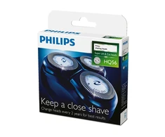 Barzdaskutės atsarginės skutimo galvutės Philips HQ56/50