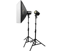 Beiwe TVINIT S100W Kit kahden valon studiosetti