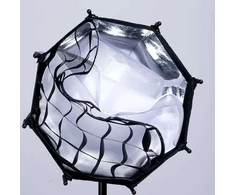 Lubinis šviestuvas Softbox + 2x Dyfuzor Na Mini Bowens Octa 30cm Ulanzi - L005 L023 Lt028 L024 / As-d30