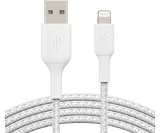 Belkin BOOST CHARGE ™ Lightning - USB-A kabelis pintas, 3 m, baltas