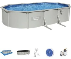 Karkasinis baseinas su priedais Hydrium Bestway, 6 x 3,6 x 1,2 m