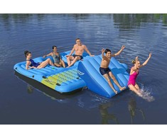 HYDRO-Force Island + Slide 376x311cm BestWay