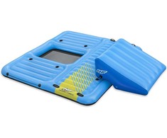 HYDRO-Force Island + Slide 376x311cm BestWay