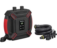 Bestway aukšto slėgio elektrinė oro pompa DC 4 adapteriai 62265