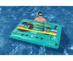 Pripučiamas plaukimo čiužinys Retro Beats Bestway 174x117cm
