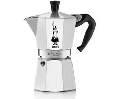 Bialetti Moka Express riešutų keptuvė, 6 puodeliai