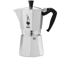 Bialetti Moka Express riešutų puodas, 9 puodeliai