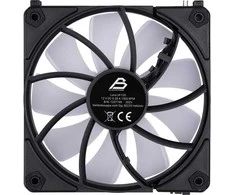 Blackstorm Luna UF120 ARGB PWM Reverse -tuuletin, musta, 120 mm, 1 kpl