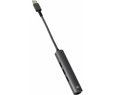 Bluecloud USB-A šakotuvas su gigabito eternetu, 4 prievadai