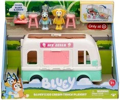 Bluey Jäätelöautoleikkisetti