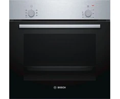 Orkaitė Bosch | Oven | HBF010BR1S | 66 L | A | Multifunctional | Manual | Knobs | Height 59.5 cm | Plotis 59.4 cm | Nerūdijantis plienas