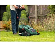 Akumuliatorinė vejapjovė Bosch Rotak 18V-34; 18 V; 34 cm (be akumuliatoriaus ir pakrovėjo)