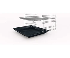 Bosch HBF010BA1 Serija 2, Įmontuojamoji orkaitė, 60 x 60 cm, Juodas