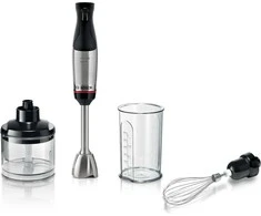 Bosch Serie 6 MSM6M621 plakiklis 0.5 L Immersion plakiklis 1000 W Juodas, Nerūdijantis plienas