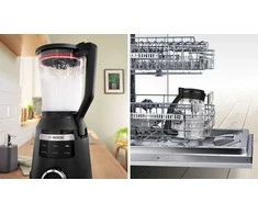Kokteilinė Bosch Serija 6 VitaPower 1800 W (MMB6652B), Juoda
