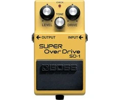 El. gitaros efektų pedalas Boss SD-1 Super Overdrive
