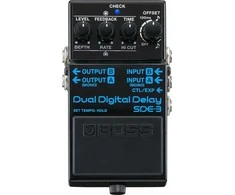 Boss SDE-3 dvigubas skaitmeninis delsos pedalas