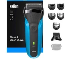 Barzdaskutė Braun 310BT WD, ni-mh, mėlyna/juoda