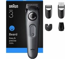 Barzdaskutė Braun Series 3 partatrimmeri, BT3560, Harmaa