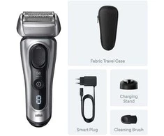 Barzdaskutė „Braun Series 8“, 8617S -Wet&amp;Dry -SensoAdapt“ skustuvas