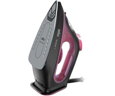 Braun TexStyle 1 SI1070PU juoda-rožinis