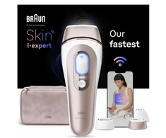 Fotoepiliatorius Braun Silk-Expert Pro IPL PL7253,  Intensyvaus pulso šviesa (IPL) „Rose Gold“, Balta