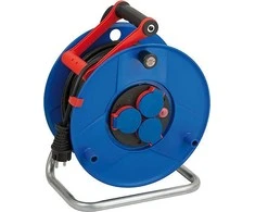Brennenstuhl Garant IP44, 25m, 3xCEE 7/4 įžeminti lizdai, CEE 7/7, Juodas/ Mėlynas 1218580 / GT-790