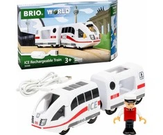 Dėlionė Ravensburger BRIO – ICE įkraunamas traukinys (pasaulio traukiniai) – (36088)