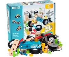 BRIO - Builder Pull Back variklių komplektas - 67 vienetai (34595)