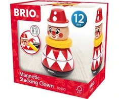 Dėlionė BRIO - Magnetic Stacking Clown (30490)