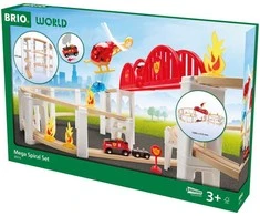 Ravensburger Traukinukų rinkinys BRIO Mega Spiral Set