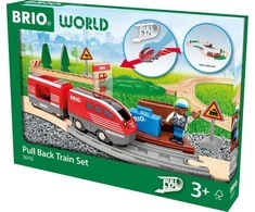 BRIO - Pull Back Train Set (36102)