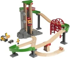 Ravensburger BRIO – kėlimo ir pakrovimo sandėlio rinkinys (33887)