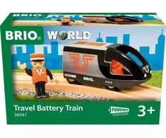 Brio BRIO World oranžinis-juodas passenger train, toy vehicle