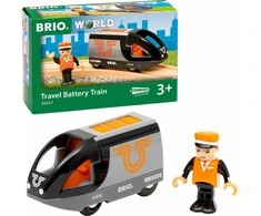 Brio BRIO World oranžinis-juodas passenger train, toy vehicle