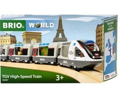 Ravensburger BRIO – greitasis traukinys TGV (pasaulio traukiniai) – (36087)