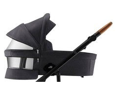 Britax Romer Smile 4 vežimėlio lopšys, Pilkos (Midnight) spalvos