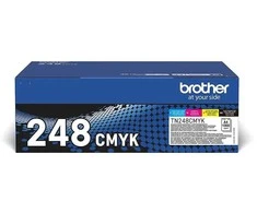 BROTHER TN248VAL TONER PACK Juodas+CMY 1000P