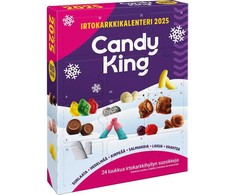 Candy King CandyKing Irtokarkit joulukalenteri, 600 g