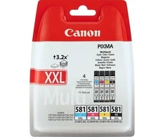 Canon CLI-581XXL -mustekasettipakkaus, 4 väriä